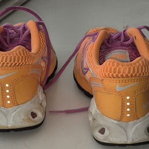 Nike Orange and Pink Running Shoes